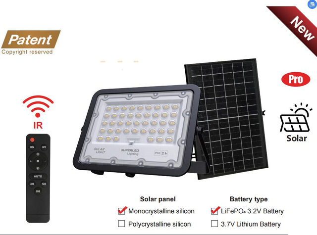 SMAX Solar LED Flood Light