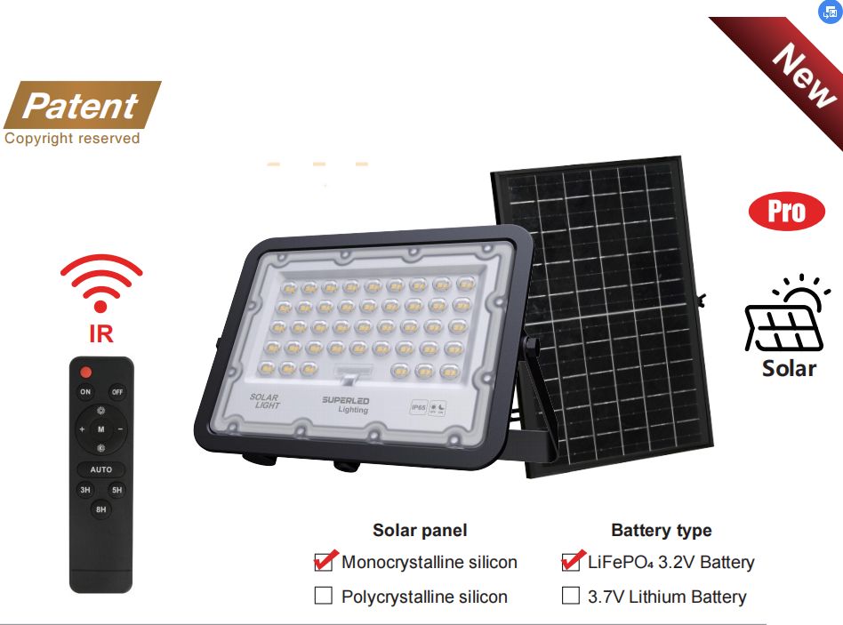 SMAX Solar LED Flood Light