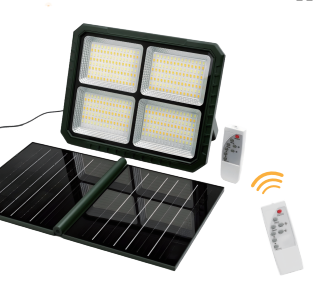 Faat Solar panel multi-functional emergency light