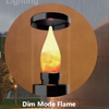 Flame Solar lawn light
