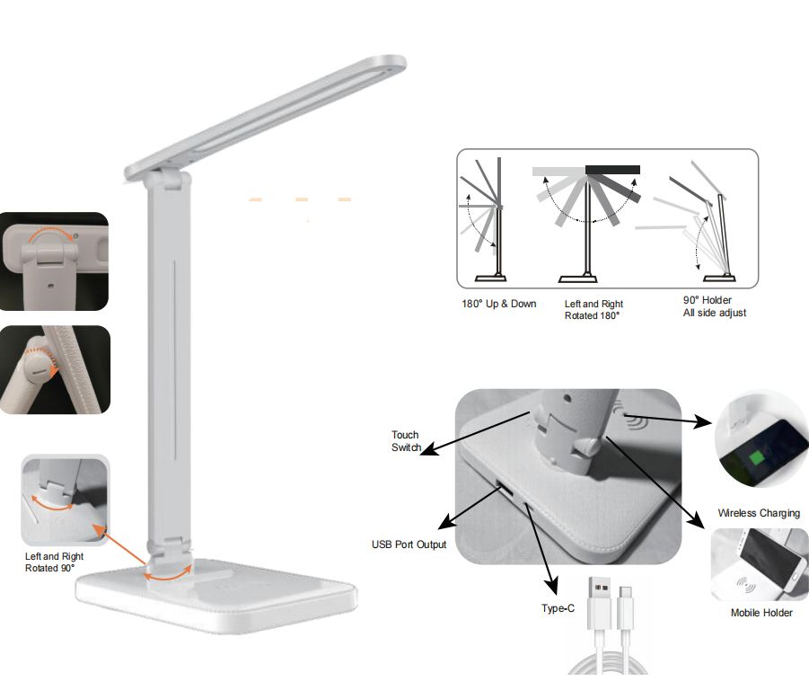 Smart LED Table Lamp