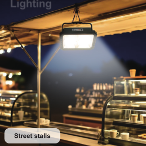 Faat Solar panel multi-functional emergency light