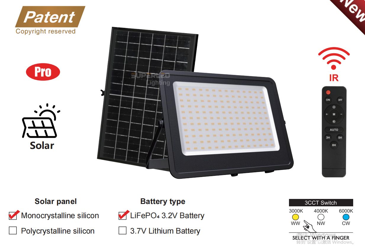 SMAX Solar LED Flood Light