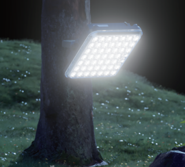 Faar Solar panel multi-functional emergency light