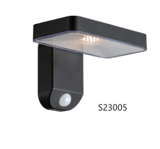 Cast Solar Wall Light with PIR